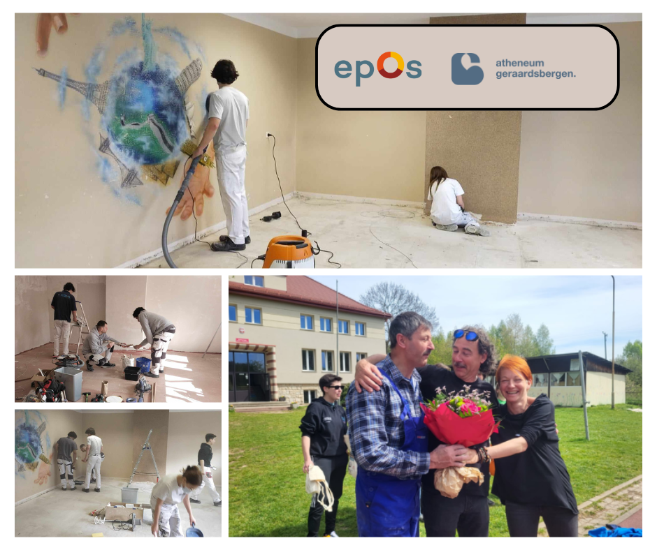 EPOS vzw zet de Erasmusstage van de leerlingen van ‘Schilderwerk en decoratie’ in de Poolse stad Kudowa-Zdroj in de kijker